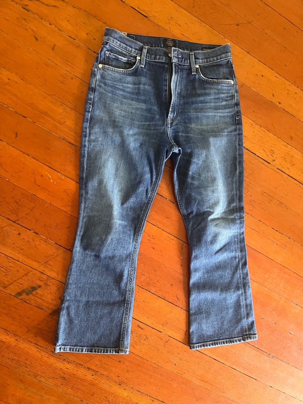 Citizens Of Humanity Women's Straight Leg Jeans in Blue
